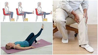 Gymnastics for treating knee arthritis