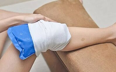 Treatment of compressed knee joints
