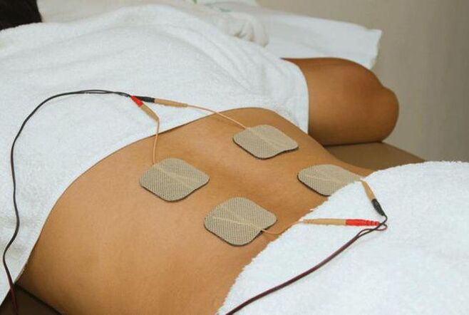 Electrophoresis in the treatment of thoracic osteochondrosis